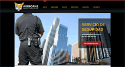 Desktop Screenshot of airbornesecurityservices.com